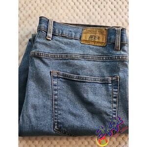 Architect Mens Blue Tapered Regular Fit Denim Jeans Med Wash Sz 38x30